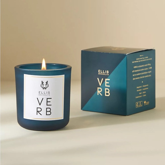 Ellis Brooklyn Candle Verb (Fresh) Anthropologie New in Box $65 Citrus/Basil - Picture 1 of 5